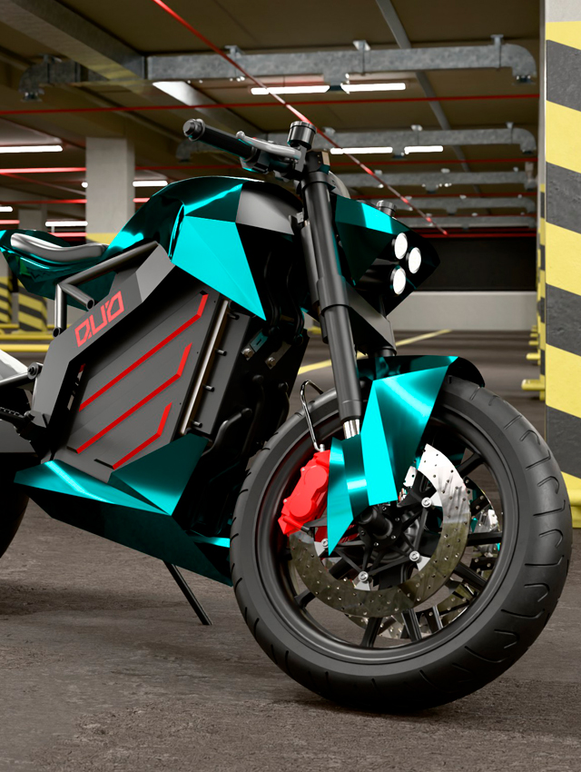 Трицикл электрический QUB T1E